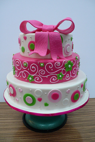 Pink And Green Wedding Cakes
 Wedding Cakes Green and Pink Wedding Cakes