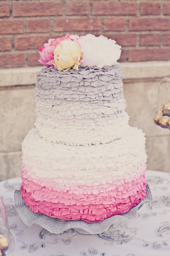 Pink And Grey Wedding Cakes
 Wedding Ideas Pink and Grey Wedding Ideas
