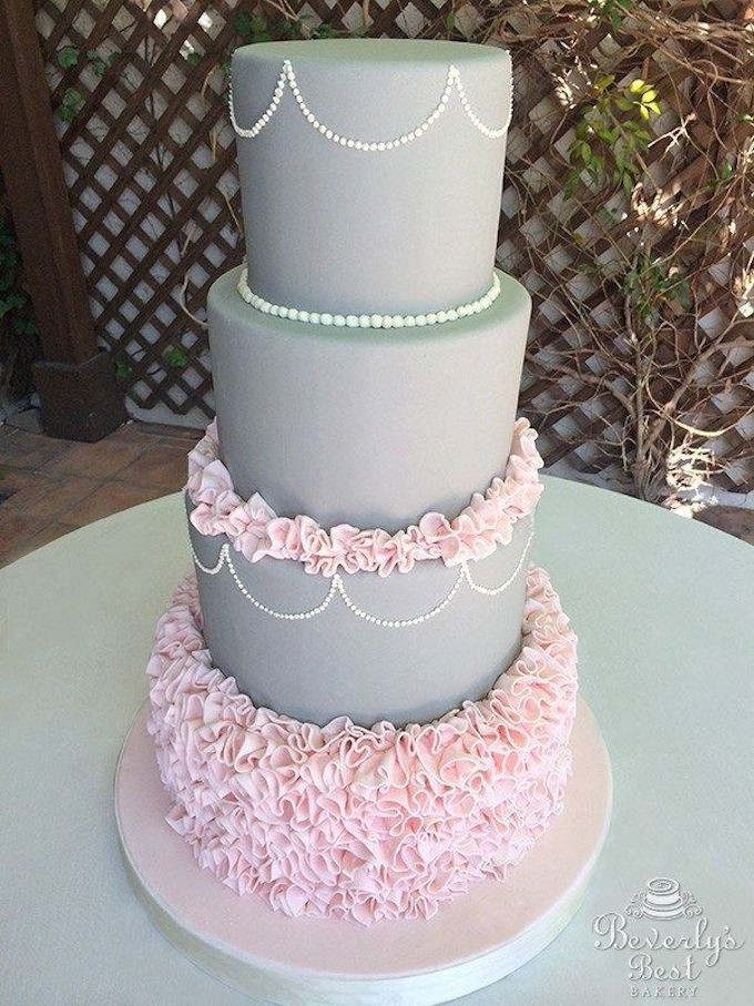 Pink And Grey Wedding Cakes
 121 Amazing Wedding Cake Ideas You Will Love • Cool Crafts