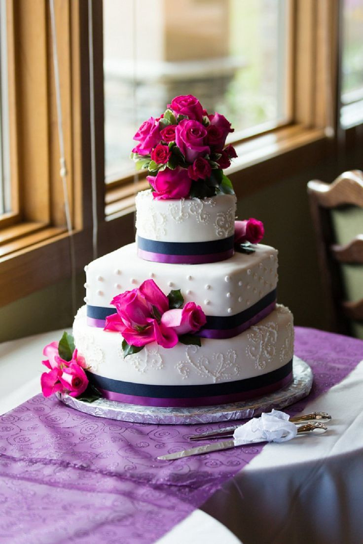 Pink And Purple Wedding Cakes
 pink purple wedding cake do it yourself