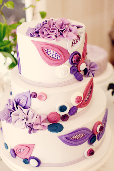 Pink And Purple Wedding Cakes
 Wedding Cakes Purple and Pink Wedding Cake