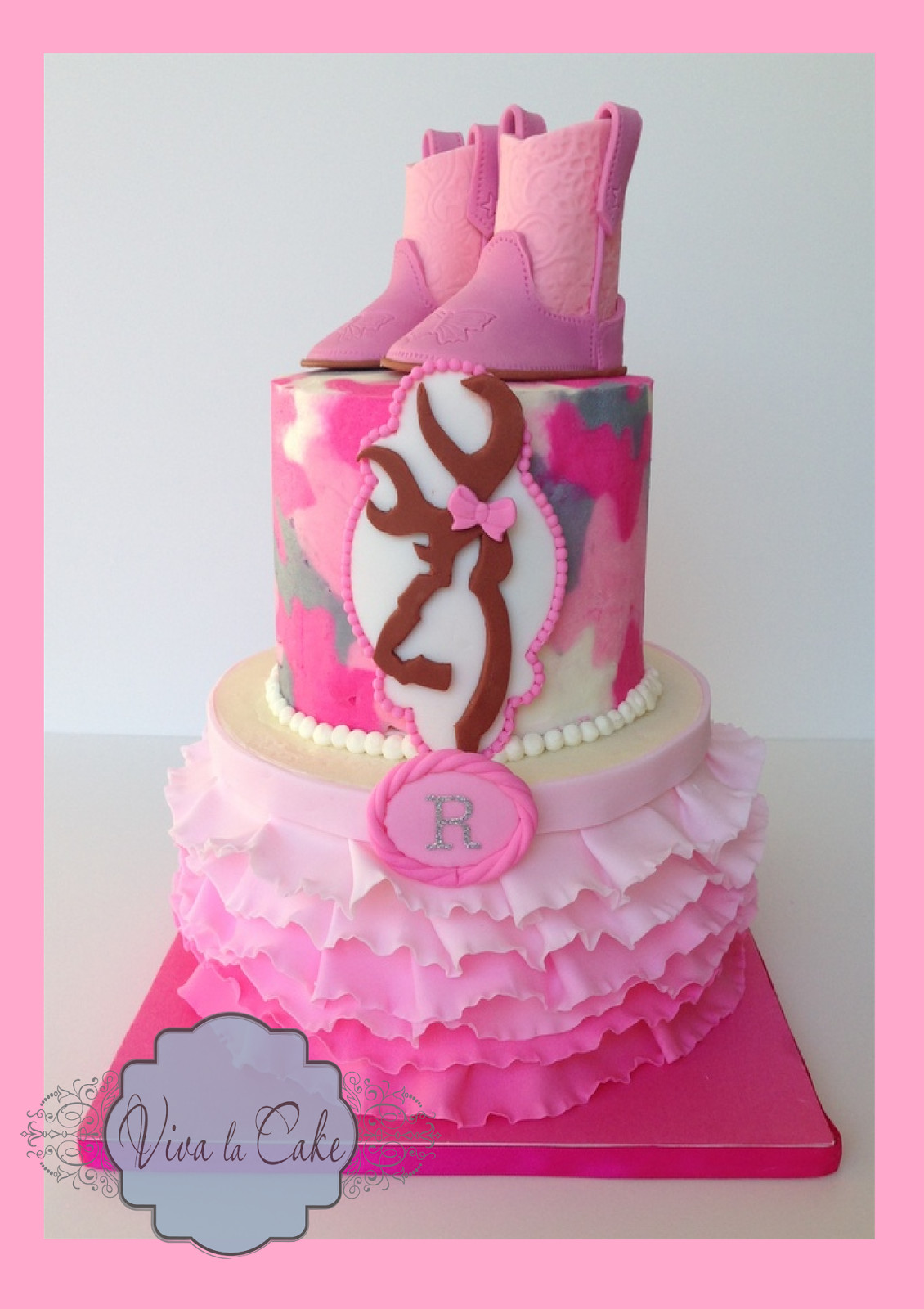 Pink Camo Wedding Cakes
 Pink Camo Cakes on Pinterest