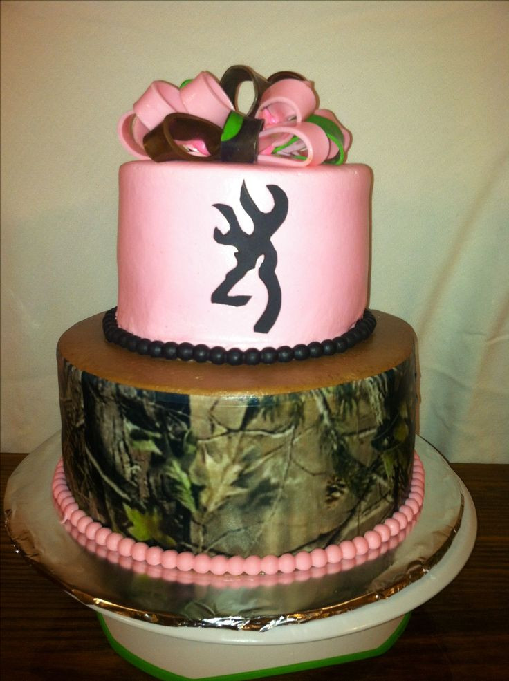 Pink Camouflage Wedding Cakes
 CAMO BIRTHDAY CAKES Fomanda Gasa