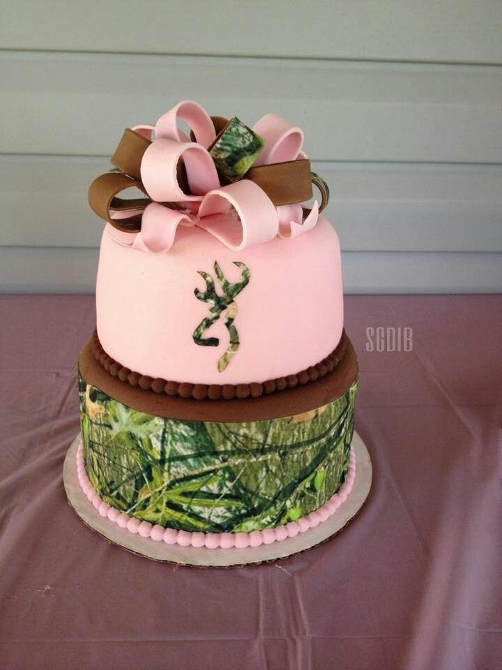 Pink Camouflage Wedding Cakes
 Pink camo browning Maybe my wedding cake