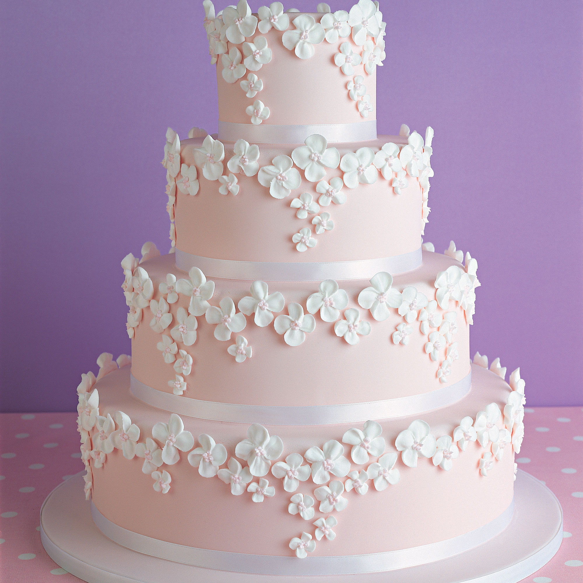 Pink Wedding Cakes
 Pink Wedding Cake Woman And Home