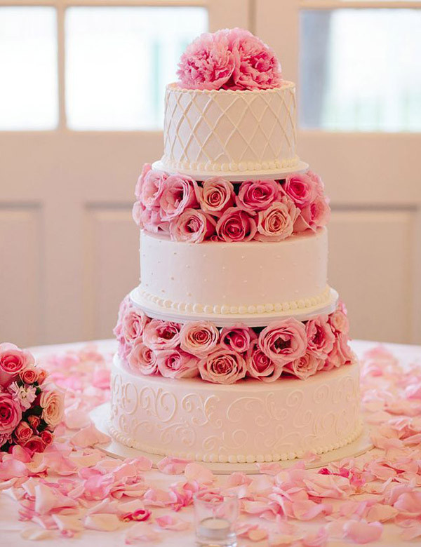 Pink Wedding Cakes
 28 Inspirational Pink Wedding Cake Ideas