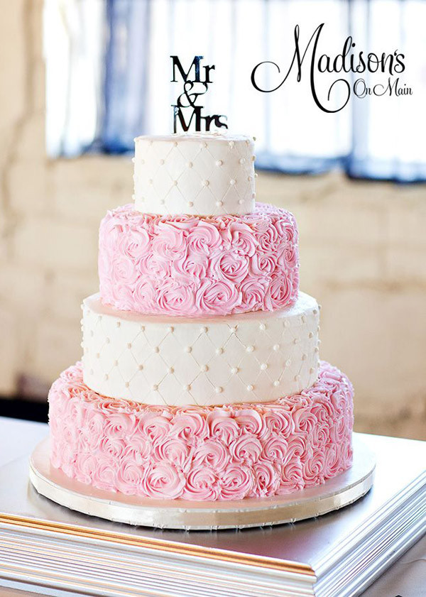 Pink Wedding Cakes
 28 Inspirational Pink Wedding Cake Ideas