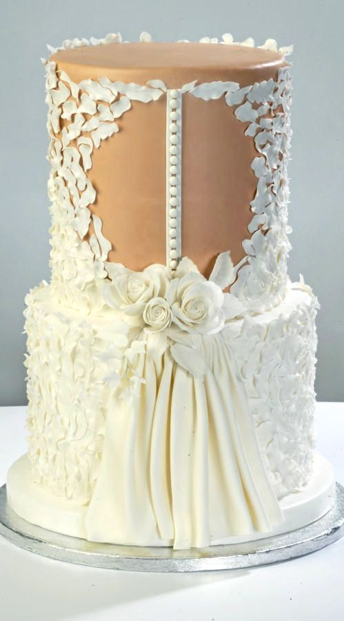 Pinterest Wedding Cakes
 17 Best ideas about Dress Cake on Pinterest