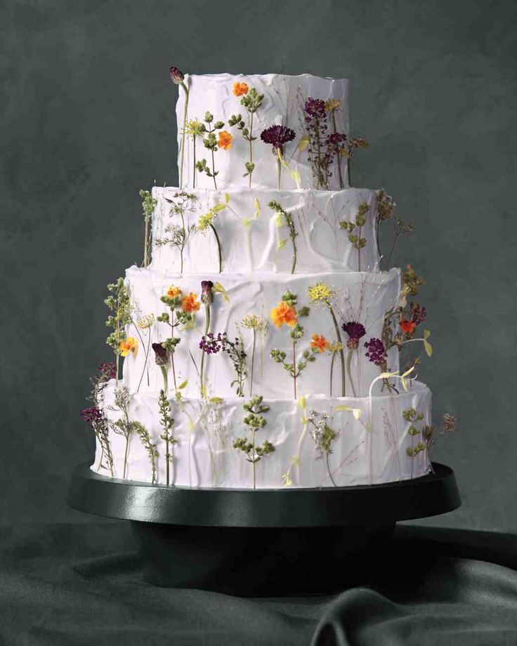 Pinterest Wedding Cakes
 Cakes With Best 25 Wildflower Cake Ideas