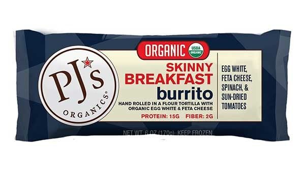 Pjs Organic Burritos
 15 Clean and Healthy Frozen Foods