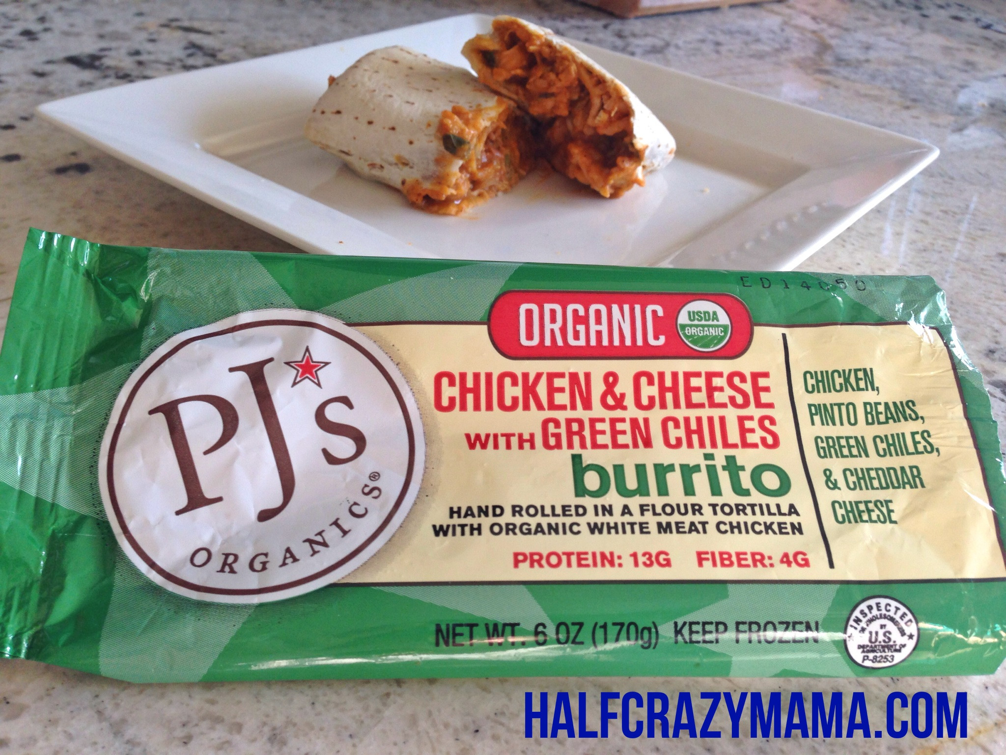 Pjs Organic Burritos
 PJ s Organics Review and Giveaway • Half Crazy Mama