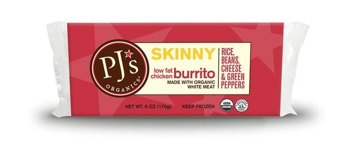 Pjs Organic Burritos
 Food Spotlight PJ’s Organics Skinny Organic Burrito