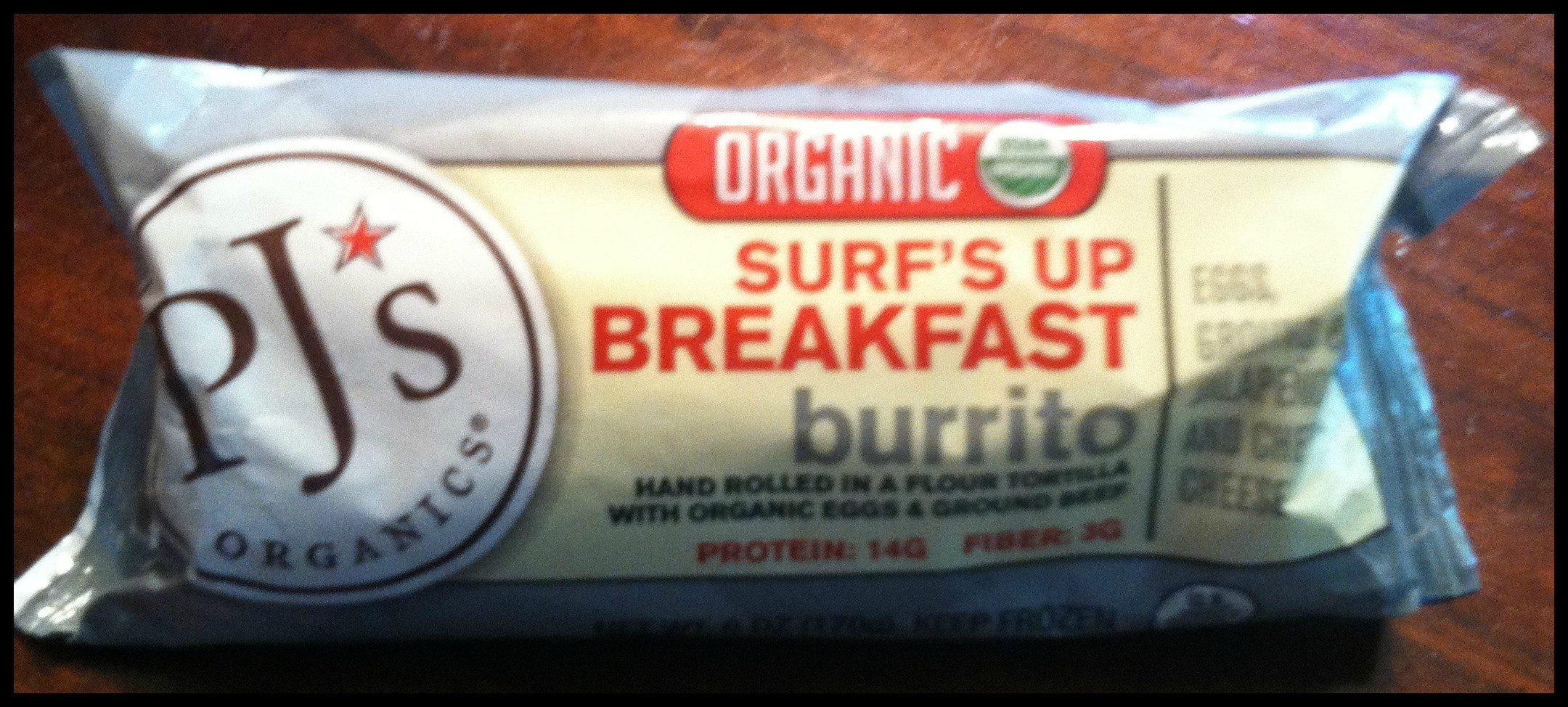 Pjs Organic Burritos
 Friday 5 Five foods I got to try this spring MCM Mama Runs