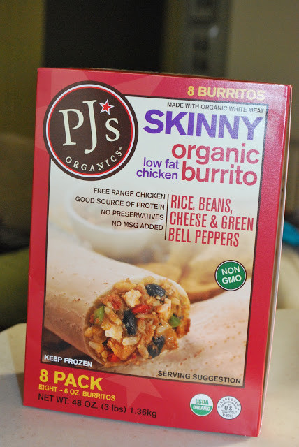Pjs Organic Burritos
 CLEAN FREAK PJ s Organic Skinny low fat Burrito