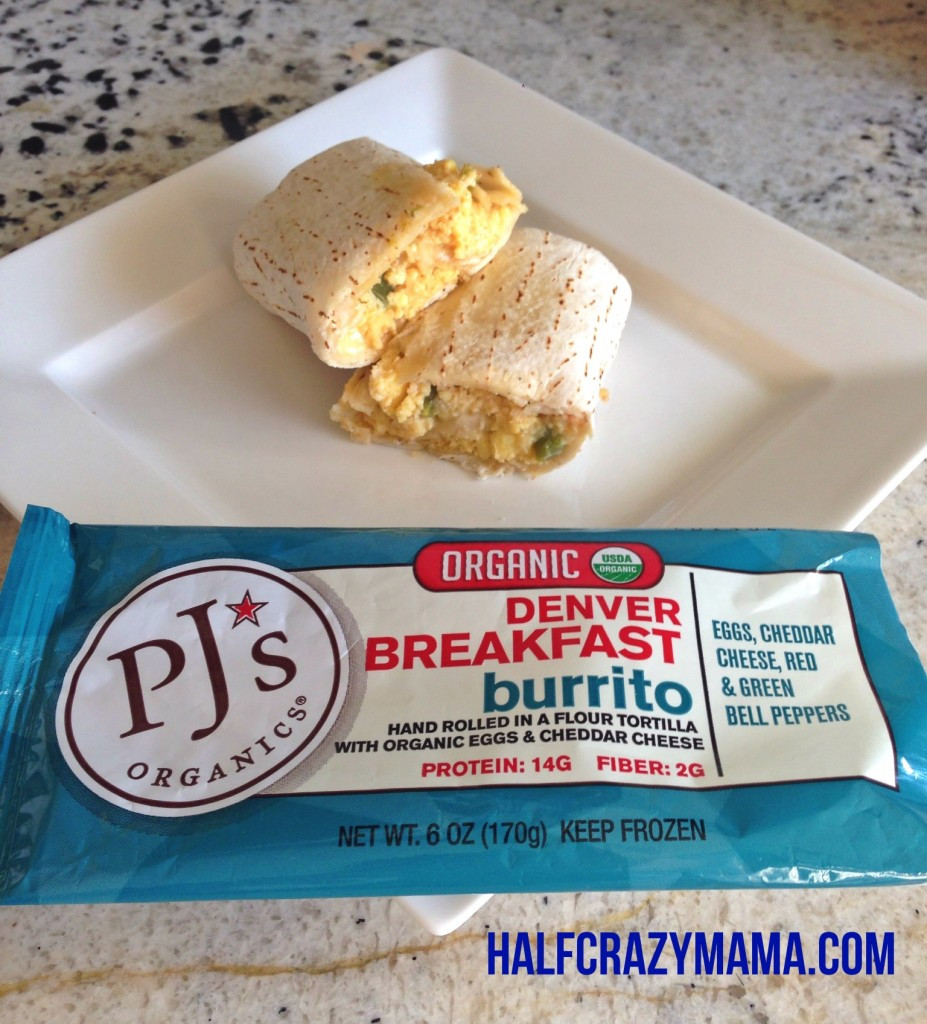 Pjs Organic Burritos
 PJ s Organics Review and Giveaway • Half Crazy Mama