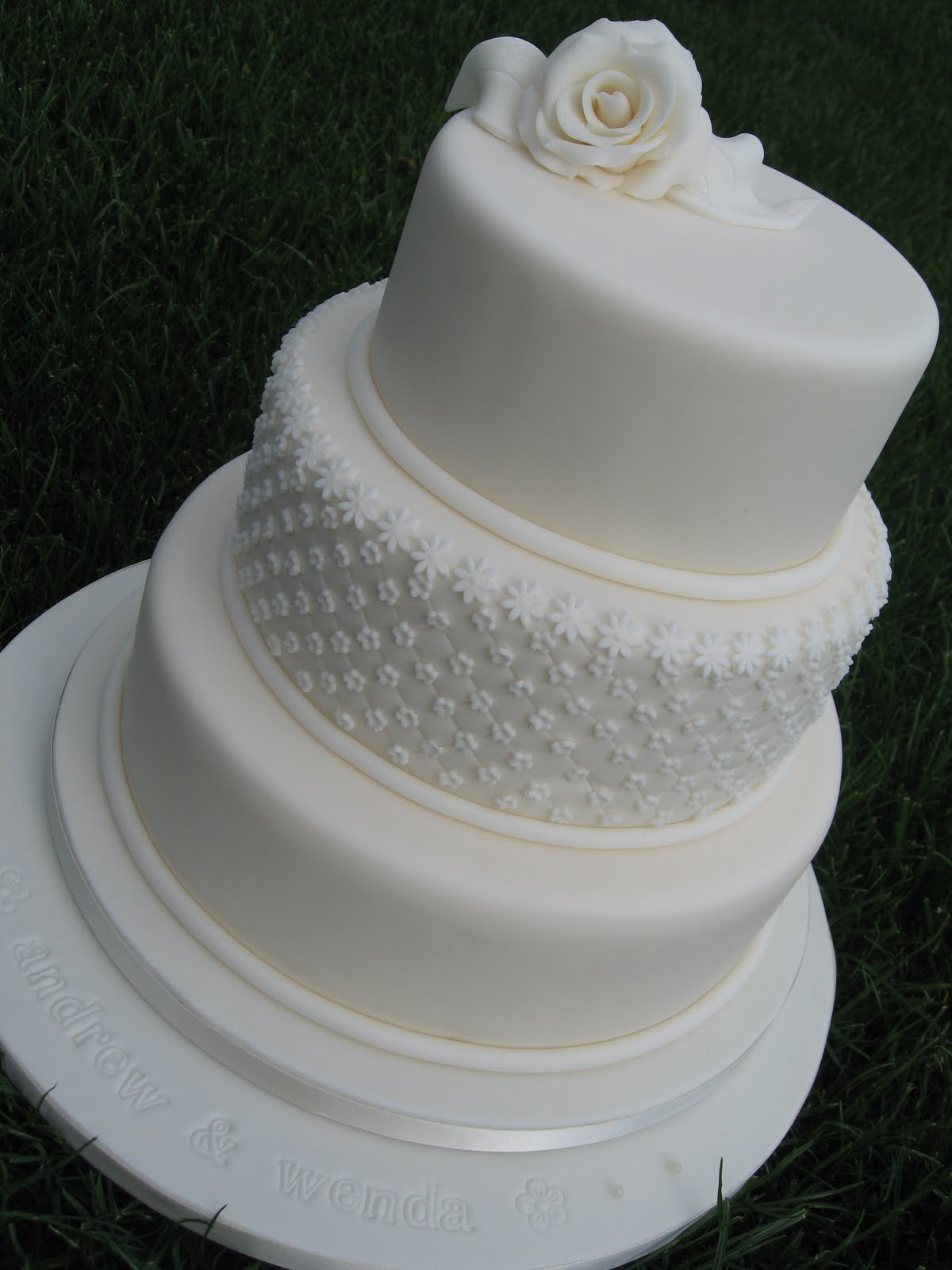 Plain Wedding Cakes
 Simply Cakes