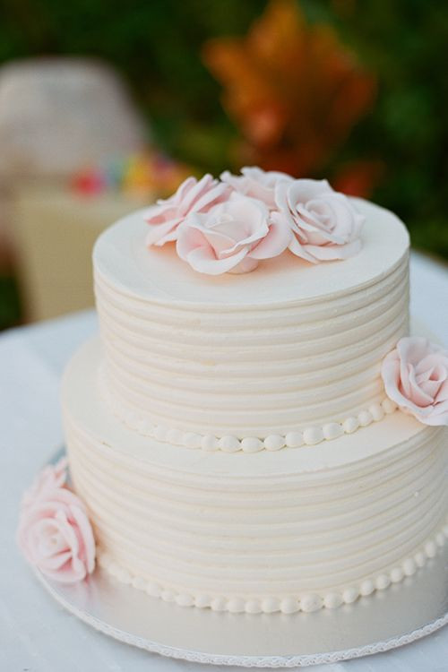 Plain Wedding Cakes
 Simple small wedding cake idea in 2017