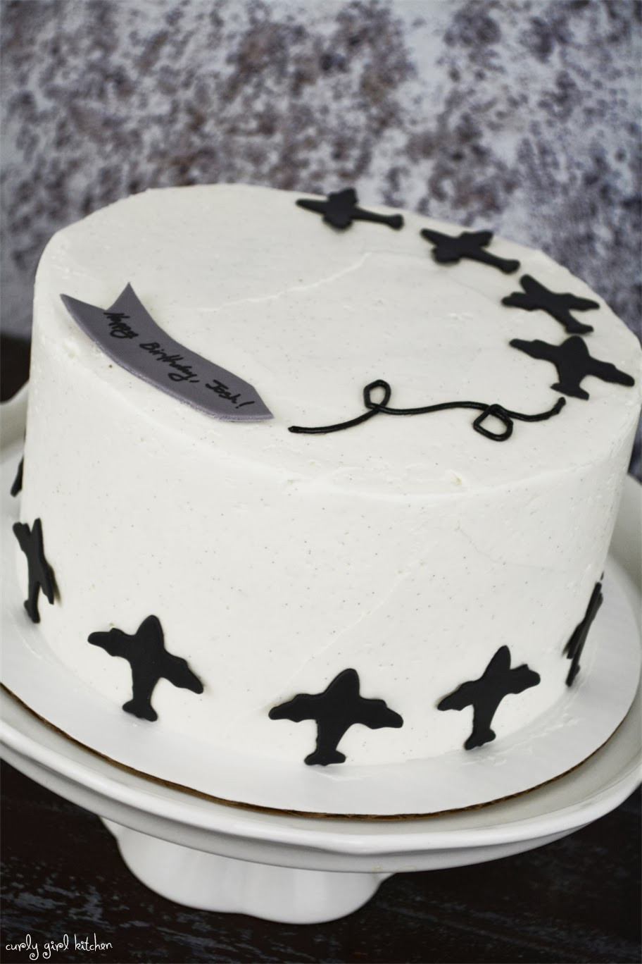 Plane Wedding Cakes
 Curly Girl Kitchen Airplane Cake