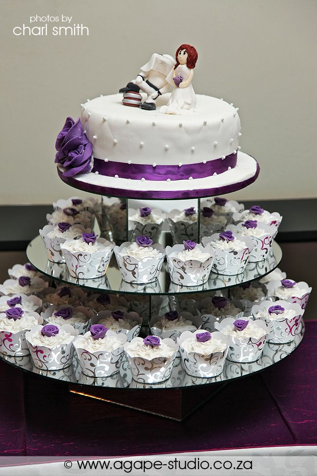 Plum Wedding Cakes
 Plum wedding cake idea in 2017