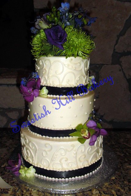 Plum Wedding Cakes
 Plum Wedding Cake