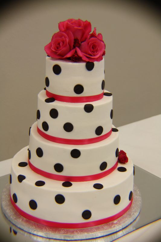 Poka Dot Wedding Cakes
 9 best images about Final Cake Ideas on Pinterest