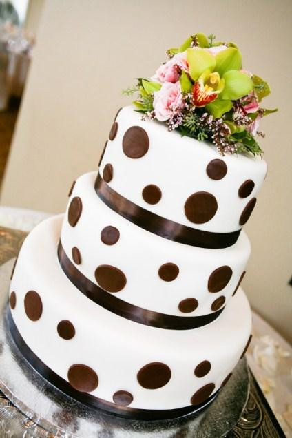 Polka Dots Wedding Cakes
 Gallery of Fall Wedding Cakes [Slideshow]