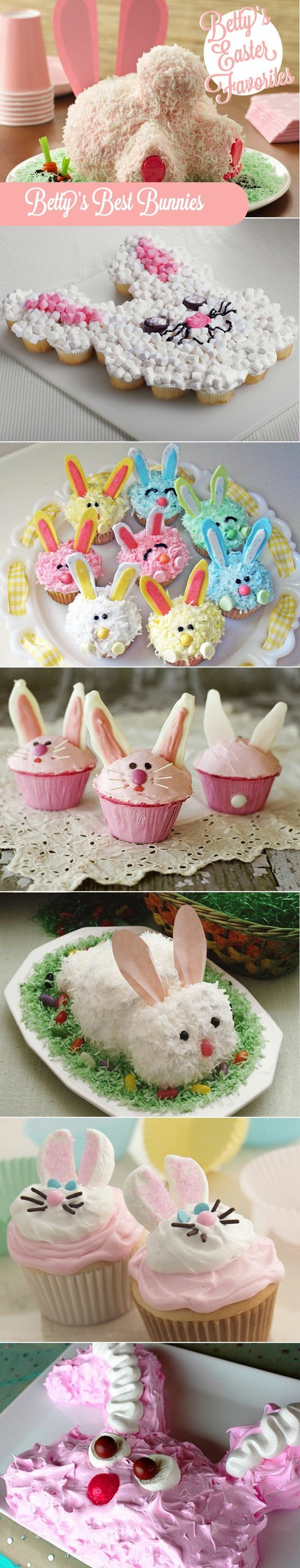 Popular Easter Desserts
 Betty s Best Bunny Cakes