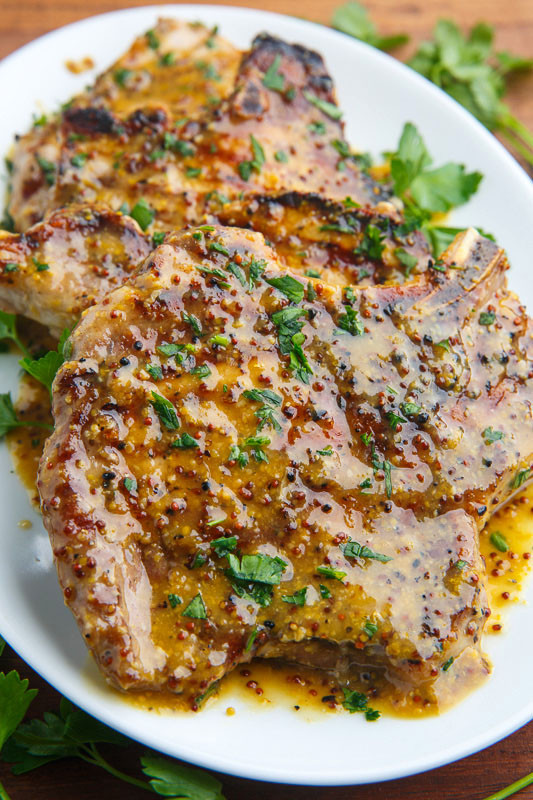 Pork Chops Healthy
 Honey Mustard Grilled Pork Chops Recipe on Closet Cooking