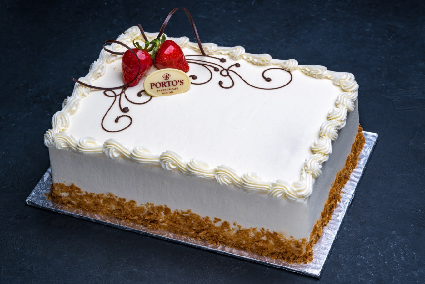 Portos Wedding Cakes Prices
 Strawberry Shortcake Cake 1 2 Sheet Porto s Bakery