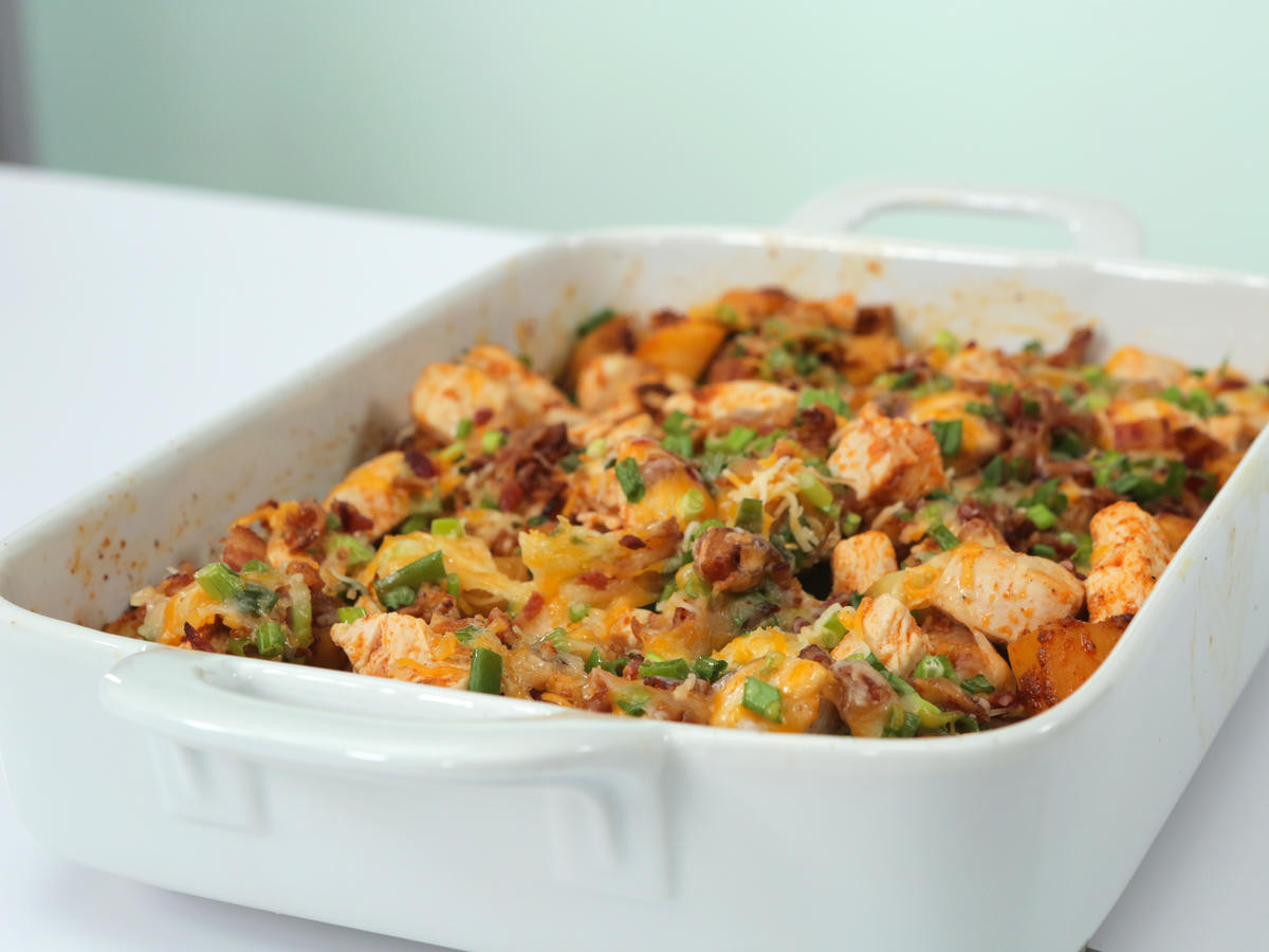 Potato Chicken Casserole Healthy
 healthy buffalo chicken casserole