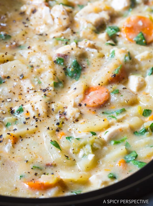 Potato Chicken Casserole Healthy
 chicken potato soup casserole