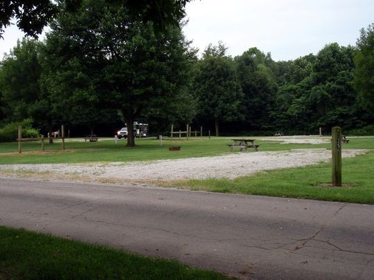 Potato Creek Camping
 Potato Creek State Park North Liberty IN GPS