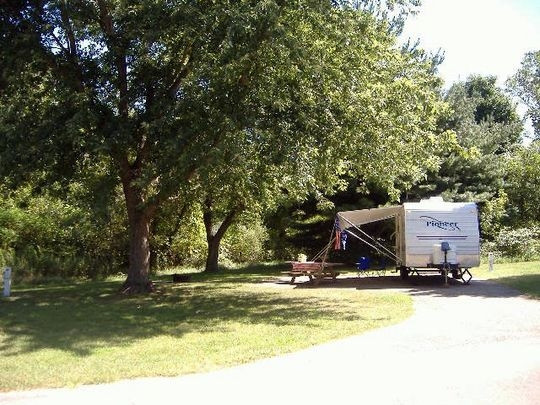 Potato Creek Camping
 Potato Creek State Park North Liberty IN GPS