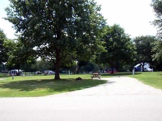 Potato Creek Camping
 Potato Creek State Park North Liberty IN GPS