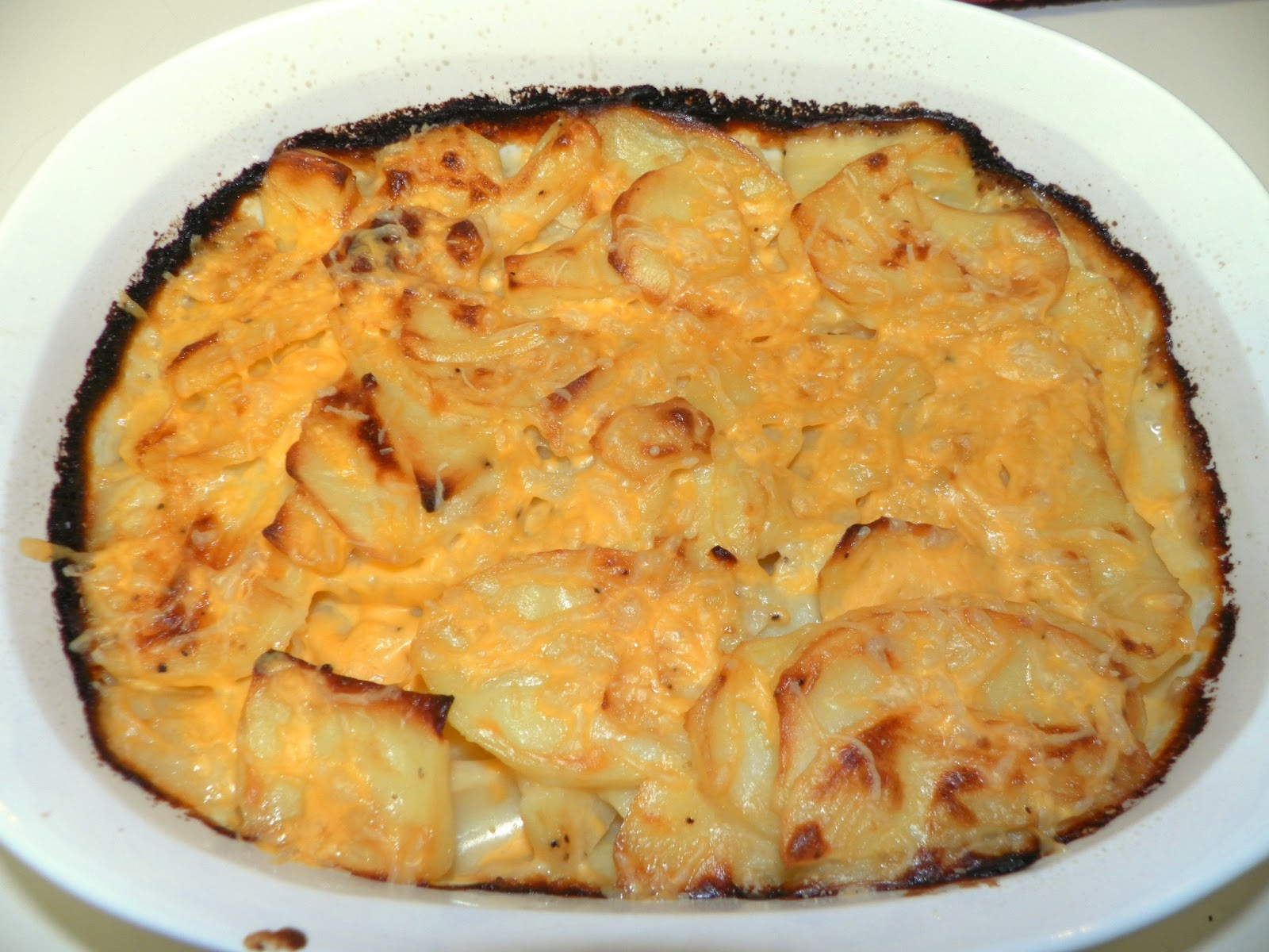 Potatoes Au Gratin Healthy
 Keeping It The Skinny Au Gratin Potatoes