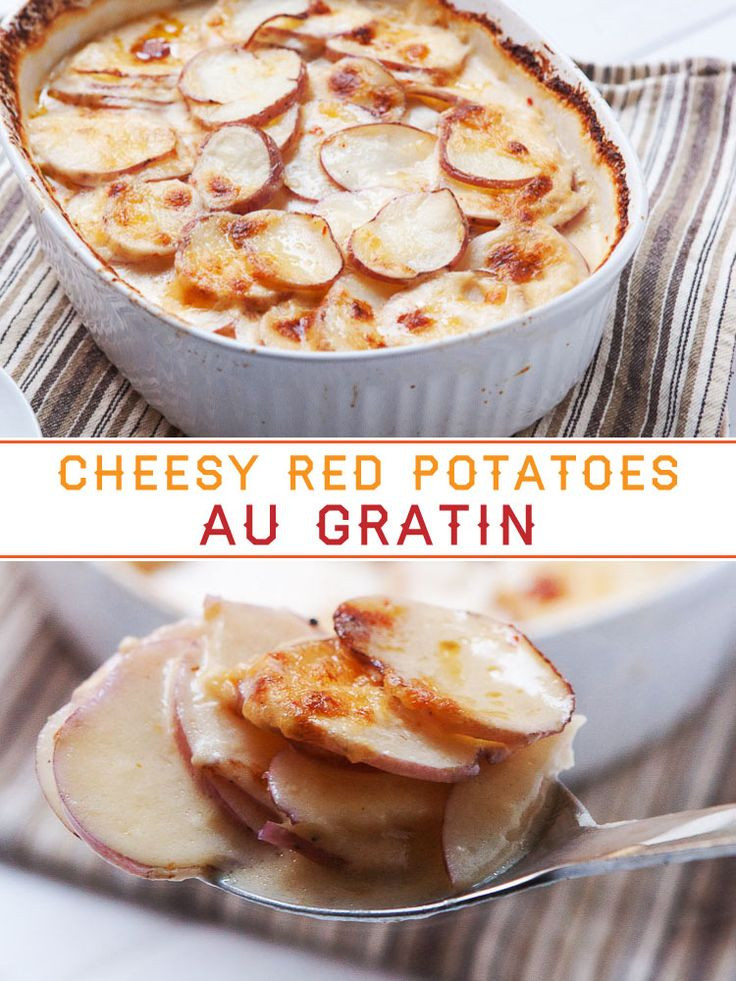 Potatoes Au Gratin Healthy
 Cheesy Red Potatoes Au Gratin Recipe