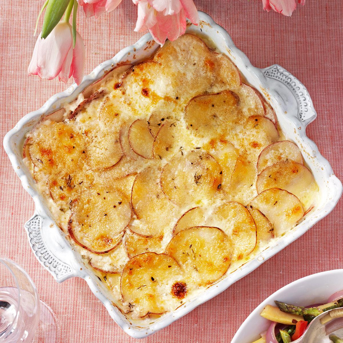 Potatoes Au Gratin Healthy
 Parmesan Potatoes Au Gratin Recipe