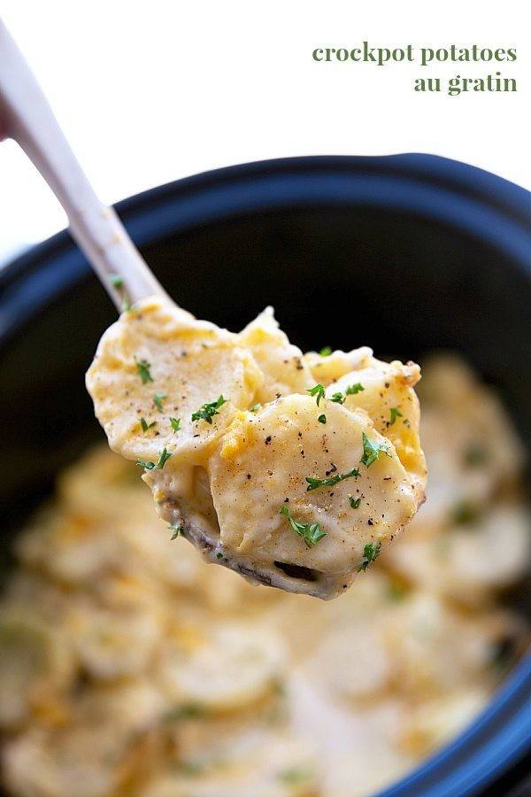 Potatoes For Easter Dinner
 Slow Cooker Potatoes Au Gratin Delicious And Different