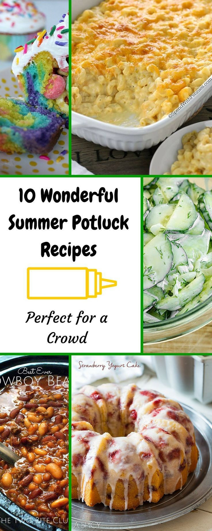 Potluck Side Dishes For Summer
 100 Potluck Recipes Summer on Pinterest