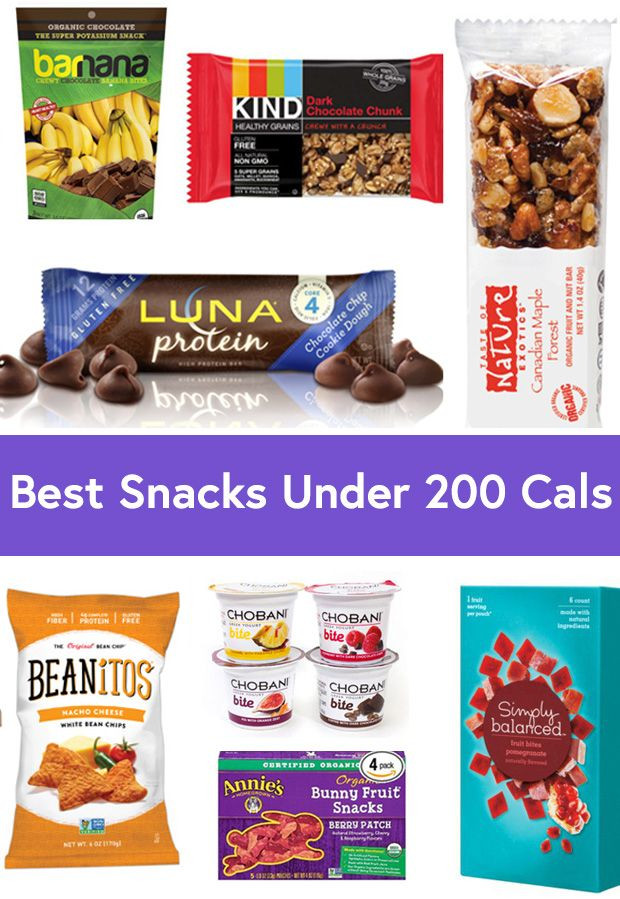 Prepackaged Healthy Snacks
 20 Healthy Snacks Under 200 Calories