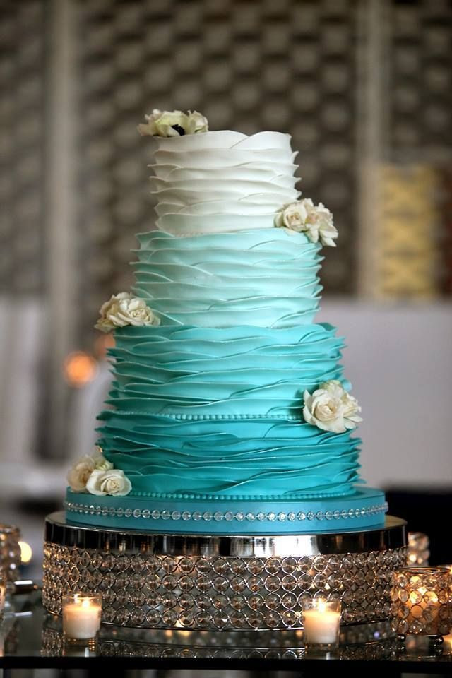 Pretty Wedding Cakes
 26 Oh So Pretty Ombre Wedding Cake Ideas