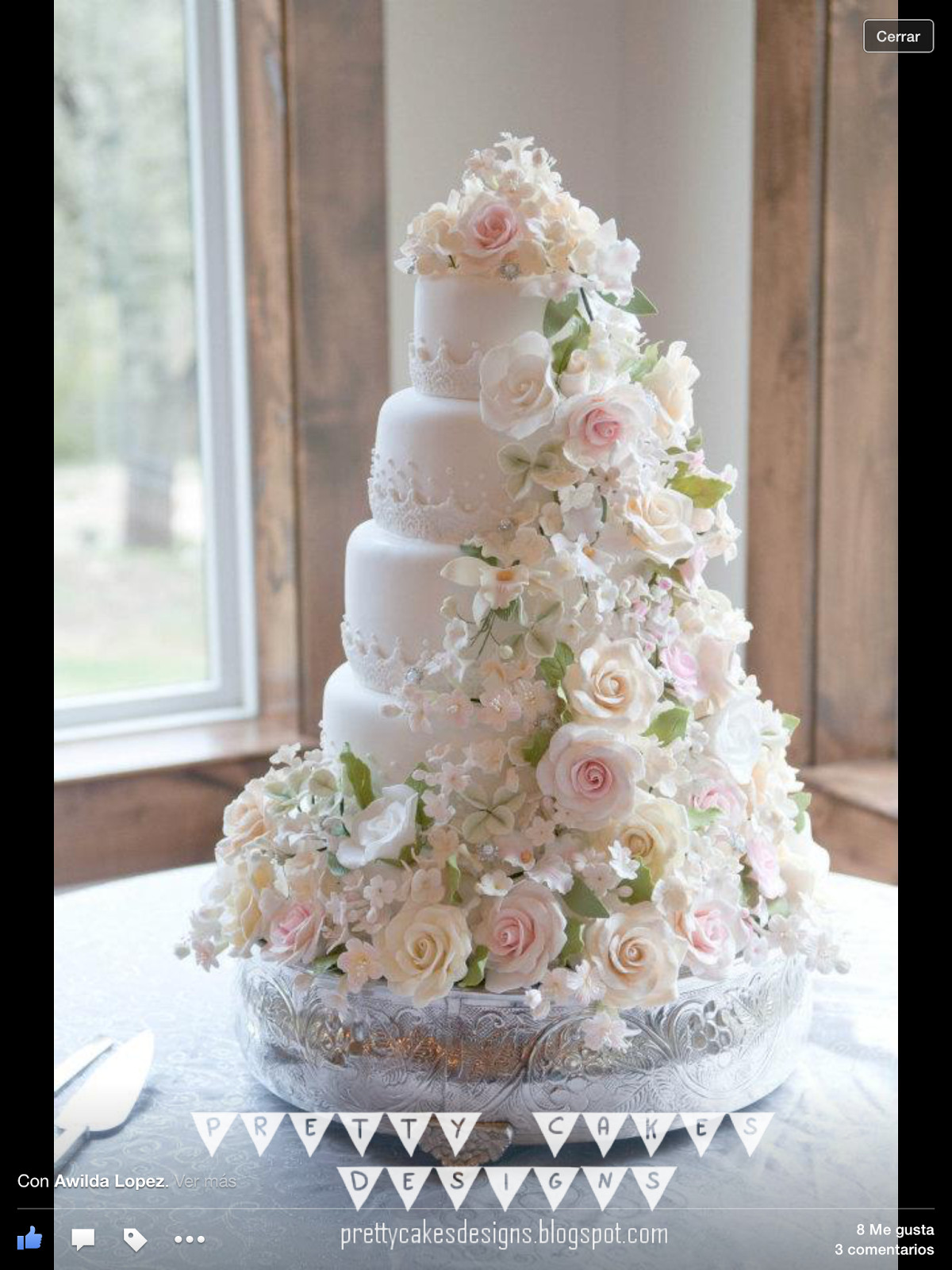 Pretty Wedding Cakes
 Pretty Cakes Designs June 2015