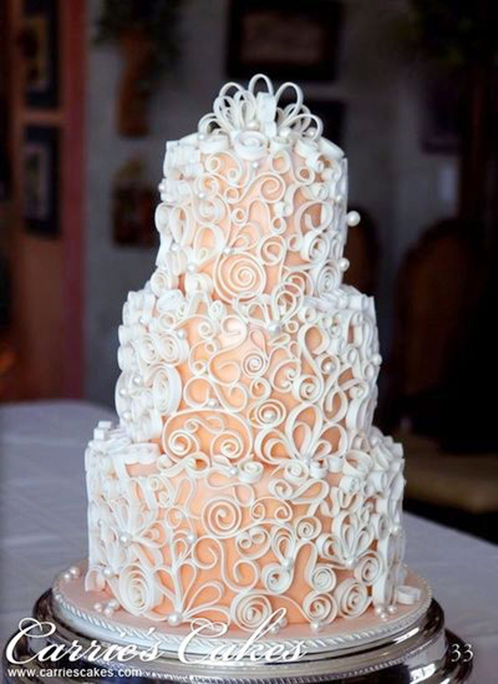 Pretty Wedding Cakes
 Pretty Write Ribbons Wedding Cakes Wedding Cake Cake