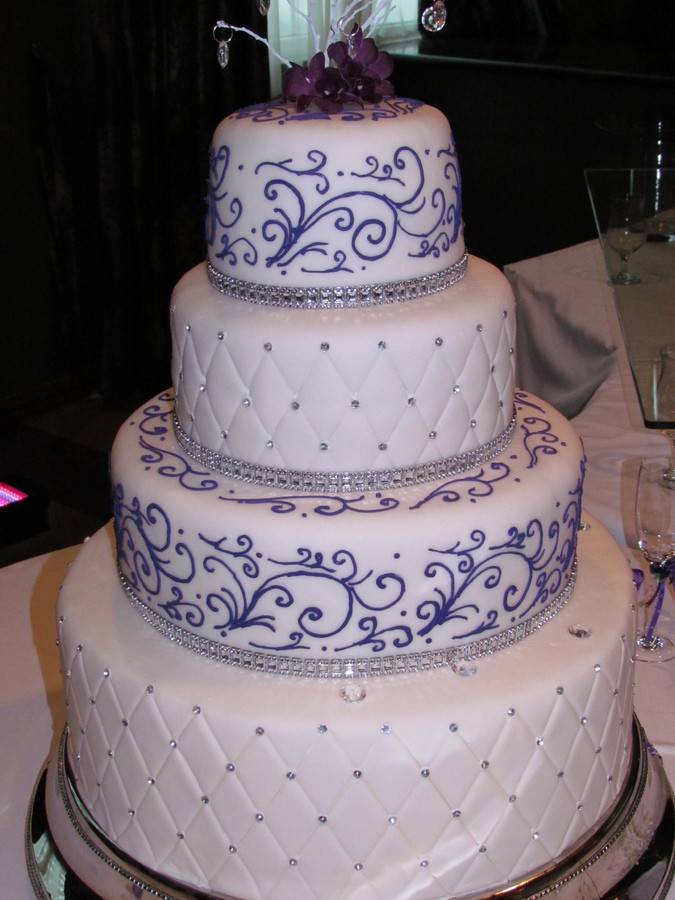 Prices For Wedding Cakes
 Purple wedding cakes with prices idea in 2017