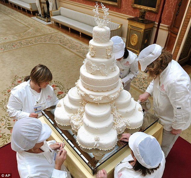 Prince William Wedding Cakes
 How To Have Your Own Royal Wedding In 7 Simple Steps