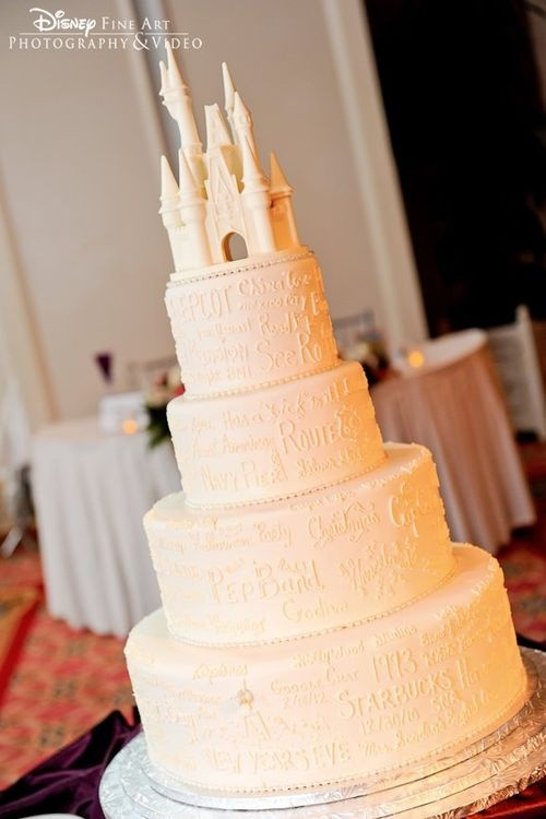 Princess Wedding Cakes
 Disney princess wedding cake If you just add the