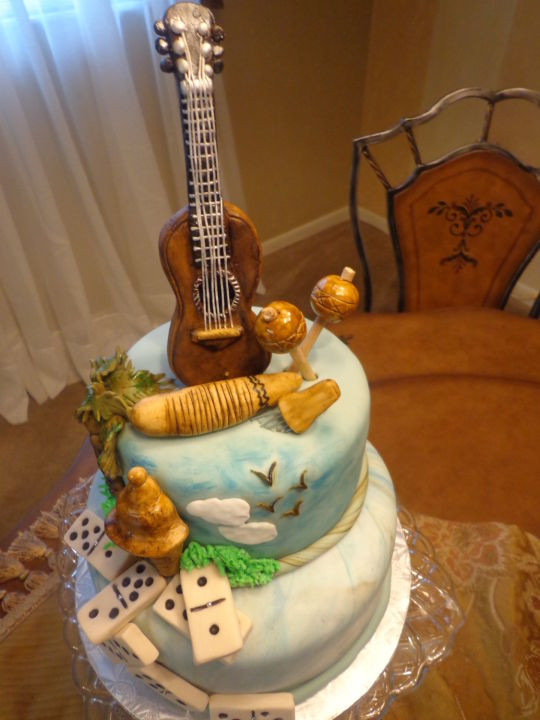 Puerto Rican Wedding Cakes
 Puerto Rico themed cake cake by JennS CakesDecor