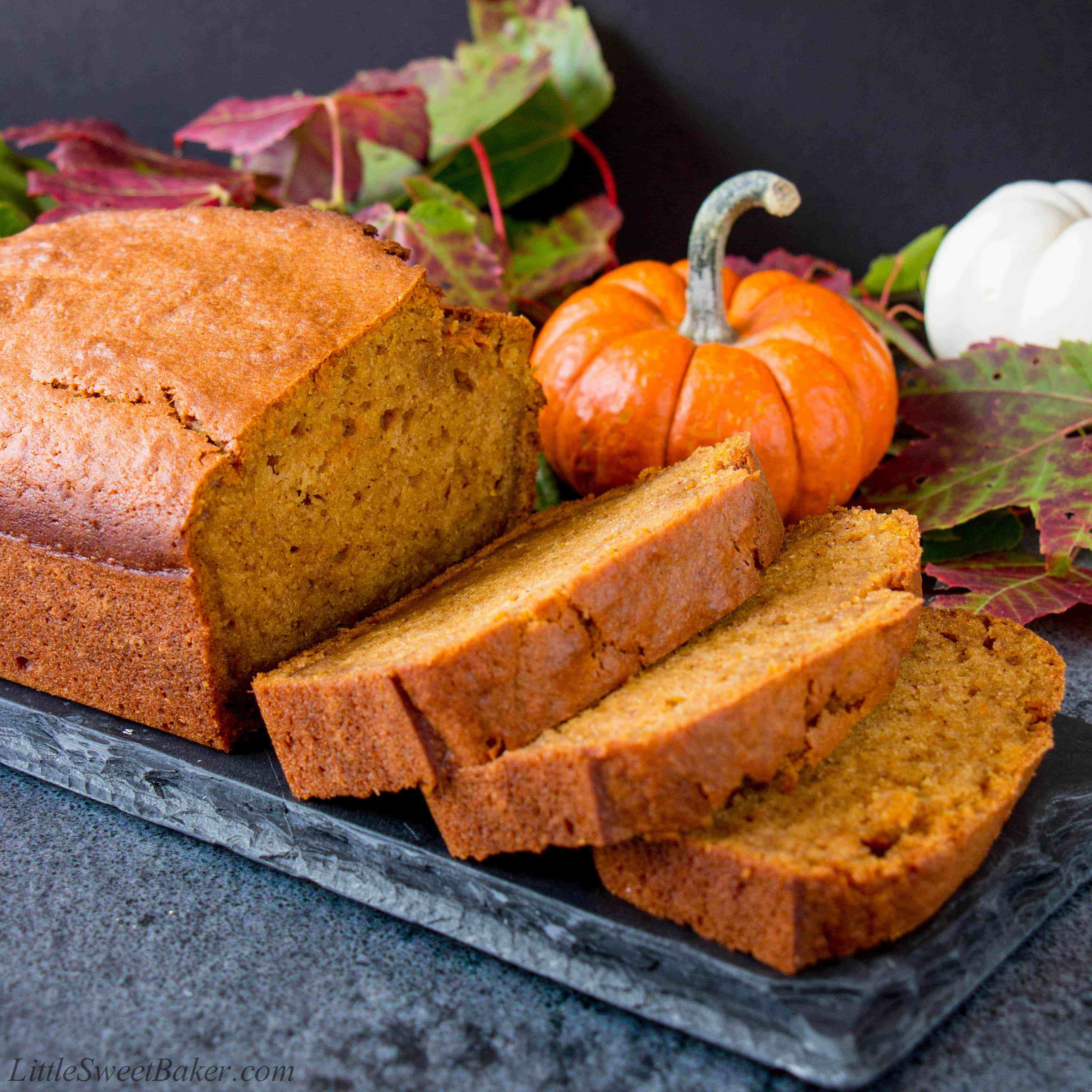 Pumpkin Bread Healthy Moist
 Soft and Moist Pumpkin Bread Little Sweet Baker