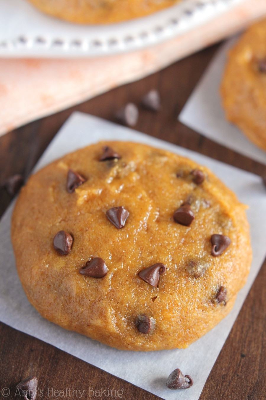 Pumpkin Cookies Recipe Healthy
 The Ultimate Healthy Soft & Chewy Pumpkin Chocolate Chip