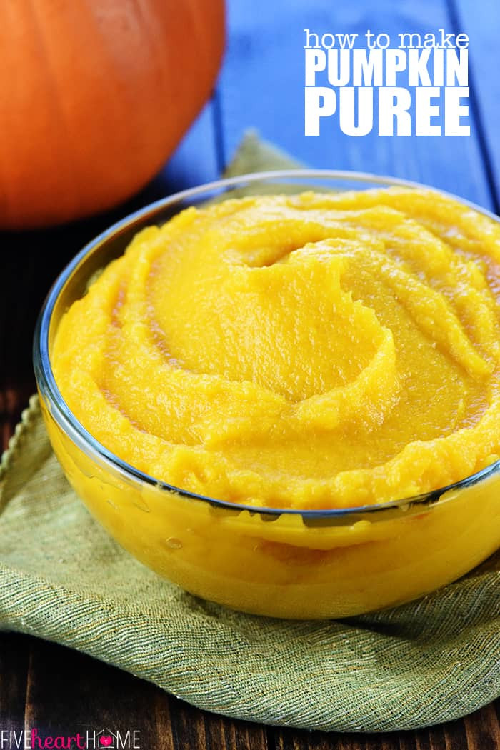 Pumpkin Puree Recipes Healthy
 Homemade Pumpkin Puree